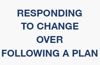 agile responding to change agile responding to change