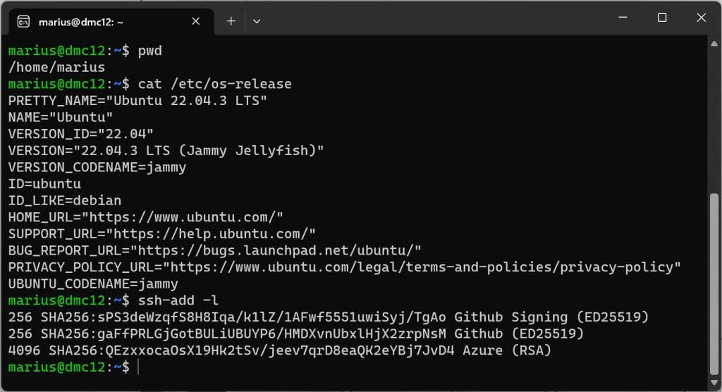commandlinesshaddwsl