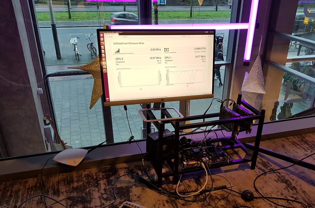 Miner assembled