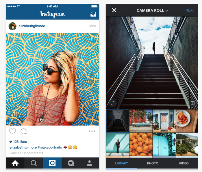 instagram hybrid app