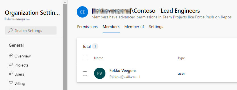Create an Organization-level group